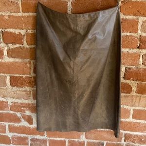 COPY - Banana Republic leather skirt
